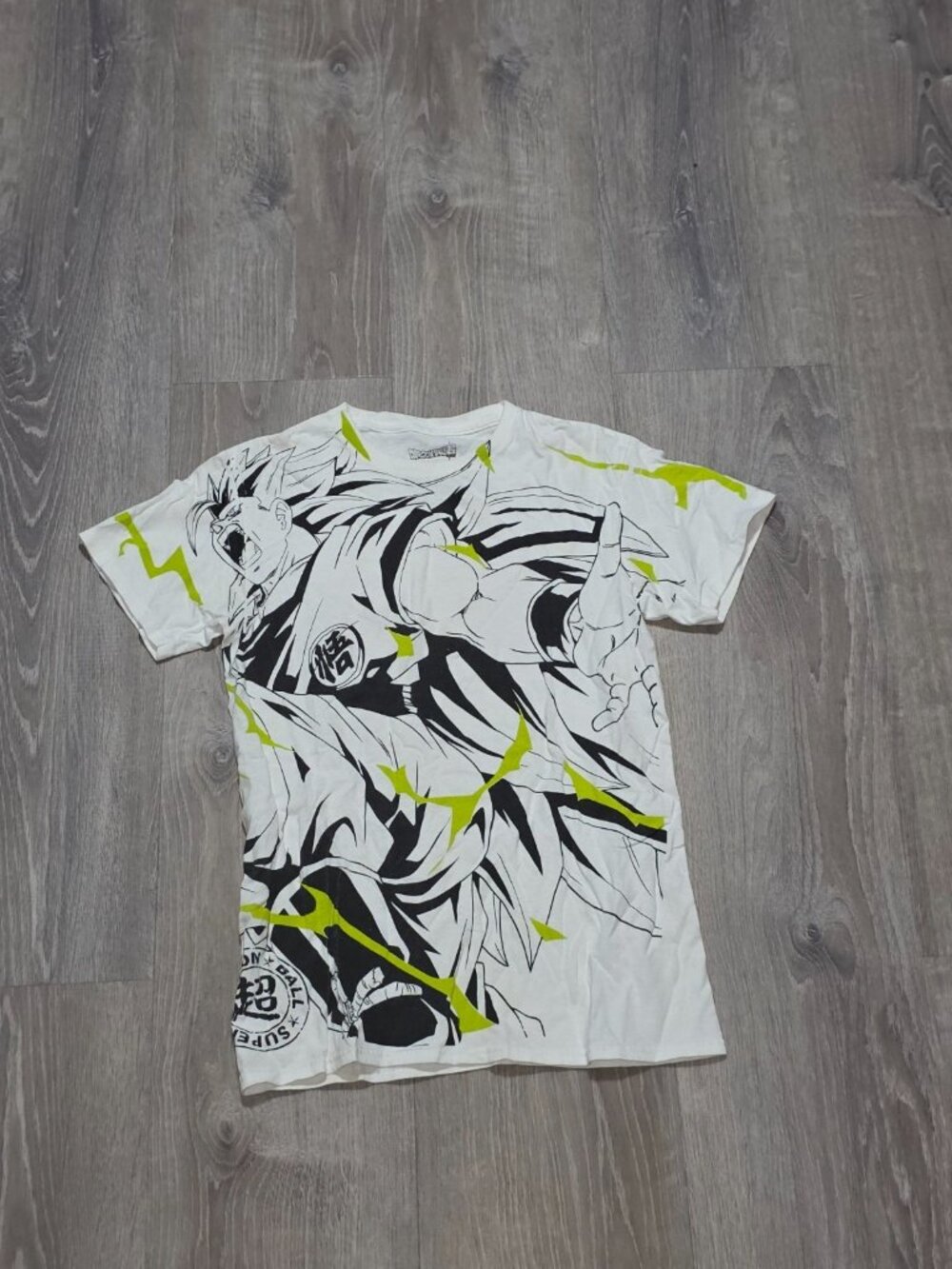 Dragon Ball Super T-Shirt Small Anime TOEI Animation Graphic Short Sleeve DBZ